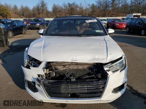 2018 Audi A3 2.0T Premium with VIN WAU78LFF7J1010246, listed as a Copart auction lot 84117344 with 48,042 mi miles and Non Repairable. Bid and sale history available at carsss.com. Image 5.