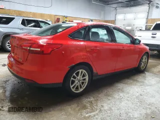 2015 Ford Focus SE with VIN 1FADP3F2XFL313321, listed as a Copart auction lot 52887265 with 65,662 mi miles and Clean Title. Bid and sale history available at carsss.com. Image 3.