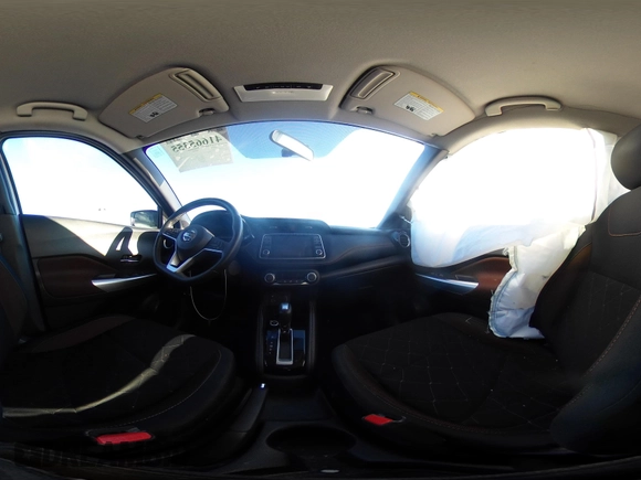 2019 Nissan Kicks S with VIN 3N1CP5CU4KL477933, listed as a IAAI auction lot 41665355 with 54,782 mi miles. Bid and sale history available at carsss.com. Image 19.