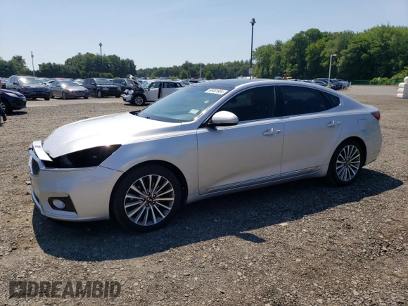 2017 Kia Cadenza Premium z VIN KNALC4J14H5060670, wystawiony jako Copart lot #60481904 z przebiegiem 127 125 mil mil oraz Szkoda całkowita • Salvage title. Historia ofert i sprzedaży dostępna na DreamBid. Obrazek 1.