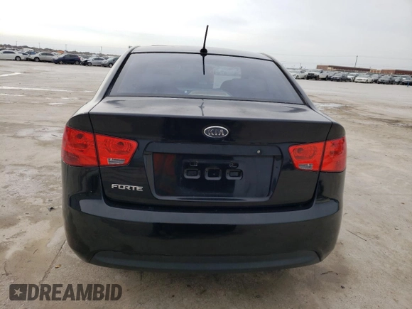2011 Kia Forte LX with VIN KNAFT4A28B5449535, listed as a Copart auction lot 44702214 with 195,481 mi miles and Clean Title. Bid and sale history available at carsss.com. Image 6.