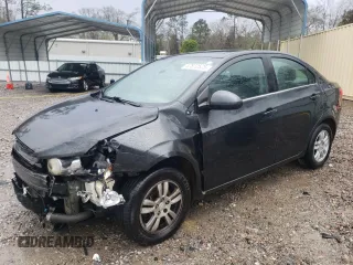 2014 Chevrolet Sonic LT with VIN 1G1JC5SB1E4138260, listed as a Copart auction lot 47872575 with 156,759 mi miles and Salvage Title. Bid and sale history available at DreamBid. Image 1.