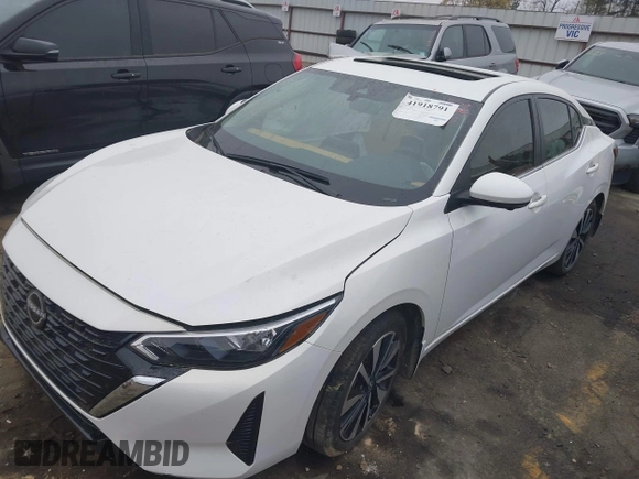 2024 Nissan Sentra SV with VIN 3N1AB8CVXRY230669, listed as a IAAI auction lot 41918791 with 46,000 mi miles and . Bid and sale history available at DreamBid. Image 17.