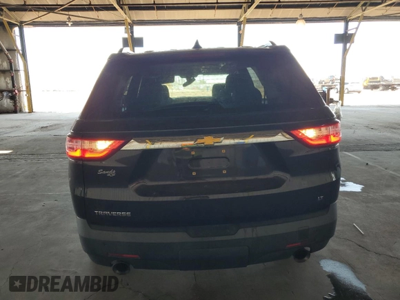 2018 Chevrolet Traverse LT Cloth with VIN 1GNERGKW0JJ221381, listed as a Copart auction lot 69611654 with 116,127 mi miles and Salvage Title. Bid and sale history available at carsss.com. Image 6.