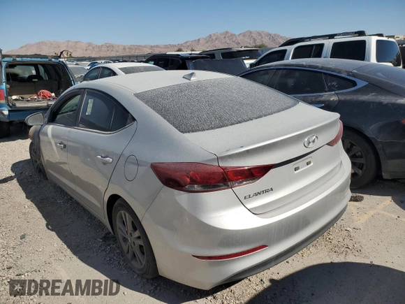 2018 Hyundai Elantra Value Edition with VIN 5NPD84LF9JH345971, listed as a Copart auction lot 42875605 with Not Provided miles and Salvage Title. Bid and sale history available at DreamBid. Image 2.