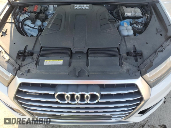 2017 Audi Q7 Premium Plus with VIN WA1LAAF71HD024116, listed as a Copart auction lot 47060785 with 97,808 mi miles and Salvage Title. Bid and sale history available at carsss.com. Image 12.