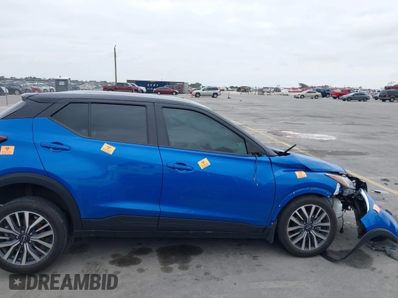 2023 Nissan Kicks SV with VIN 3N1CP5CV5PL502113, listed as a IAAI auction lot 41502927 with Not Provided miles and . Bid and sale history available at DreamBid. Image 17.