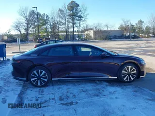 2023 Lucid Air Pure with VIN 50EA1PFA5PA006306, listed as a IAAI auction lot 41235791 with 5,240 mi miles. Bid and sale history available at carsss.com. Image 13.