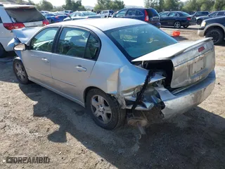 2005 Chevrolet Malibu LT with VIN 1G1ZU54855F188021, listed as a IAAI auction lot 41710015 with 1 mi miles. Bid and sale history available at carsss.com. Image 3.