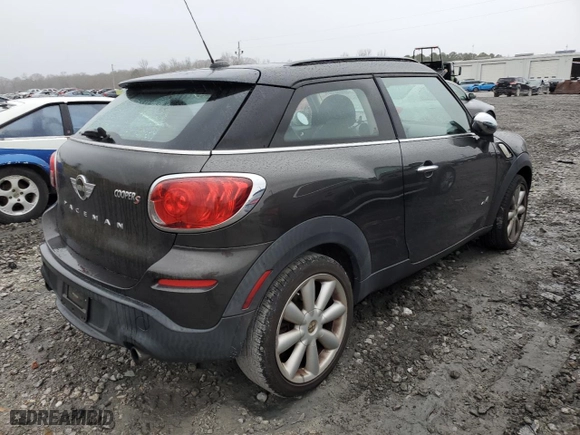 2015 MINI Cooper Paceman S with VIN WMWSS7C52FWS44870, listed as a Copart auction lot 43636295 with NaN miles and Clean Title. Bid and sale history available at carsss.com. Image 3.