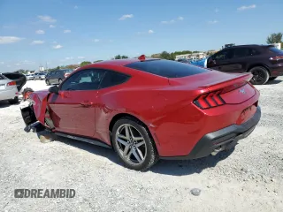 2024 Ford Mustang EcoBoost with VIN 1FA6P8TH0R5118769, listed as a Copart auction lot 52947385 with 8,296 mi miles and Salvage Title. Bid and sale history available at carsss.com. Image 2.