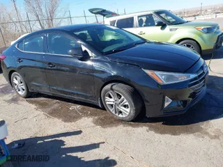 2020 Hyundai Elantra SEL with VIN KMHD84LF0LU927820, listed as a IAAI auction lot 41645762 with 47,111 mi miles. Bid and sale history available at carsss.com. Image 1.