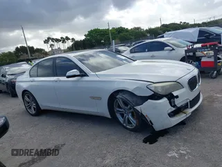 2014 BMW 7 Series 740i with VIN WBAYA6C53ED144195, listed as a IAAI auction lot 41720500 with 123,776 mi miles and . Bid and sale history available at DreamBid. Image 13.