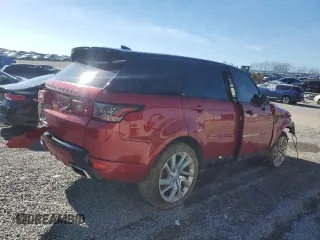 2019 Land Rover Range Rover Sport Dynamic with VIN SALWR2RE2KA865438, listed as a Copart auction lot 43042175 with 0 mi miles and Salvage Title. Bid and sale history available at carsss.com. Image 3.
