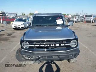 2023 Ford Bronco with VIN 1FMDE5DH5PLA98754, listed as a IAAI auction lot 42671959 with 36,257 mi miles and . Bid and sale history available at DreamBid. Image 12.