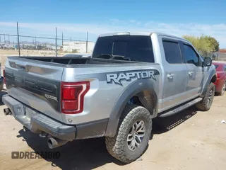 2017 Ford F-150 Raptor with VIN 1FTFW1RG1HFA74342, listed as a IAAI auction lot 42046612 with 139,618 mi miles and . Bid and sale history available at carsss.com. Image 4.