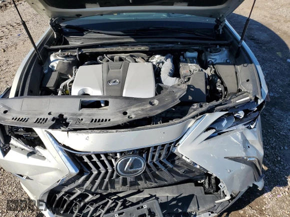 2022 Lexus ES with VIN 58AFZ1B11NU122351, listed as a Copart auction lot 81388374 with 27,198 mi miles and Salvage Title. Bid and sale history available at carsss.com. Image 13.