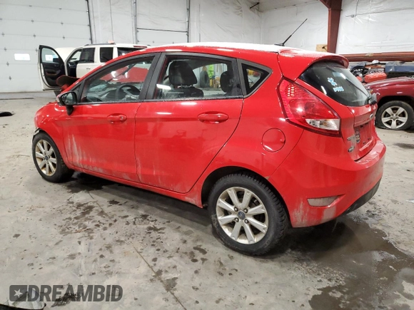 2013 Ford Fiesta SE with VIN 3FADP4EJ1DM170737, listed as a Copart auction lot 50323795 with 0 mi miles and Non Repairable. Bid and sale history available at carsss.com. Image 2.