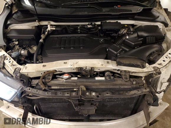 2017 Acura MDX w/Technology Pkg with VIN 5FRYD4H57HB017193, listed as a Copart auction lot 45885805 with 135,092 mi miles and Salvage Title. Bid and sale history available at carsss.com. Image 12.