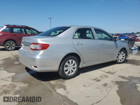2012 Toyota Corolla L with VIN 5YFBU4EEXCP046888, listed as a Copart auction lot 54391485 with 0 mi miles and Clean Title. Bid and sale history available at carsss.com. Image 3.