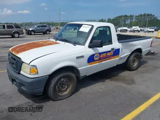 2007 Ford Ranger XL Fleet with VIN 1FTYR10E77PA06289, listed as a IAAI auction lot 42131712 with 340,000 mi miles. Bid and sale history available at carsss.com. Image 2.