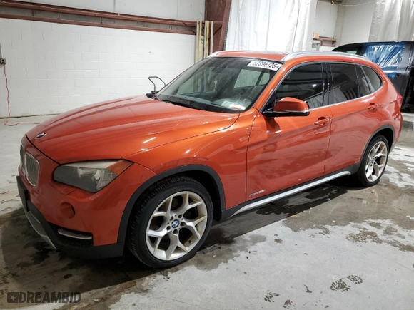 2013 BMW X1 xDrive28i with VIN WBAVL1C5XDVR84063, listed as a Copart auction lot 52396725 with 145,239 mi miles and Clean Title. Bid and sale history available at carsss.com. Image 1.