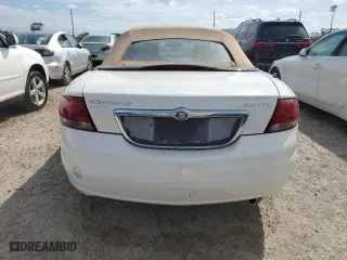 2004 Chrysler Sebring Limited with VIN 1C3EL65R14N162837, listed as a Copart auction lot 75104334 with 70,736 mi miles and Non Repairable. Bid and sale history available at carsss.com. Image 6.