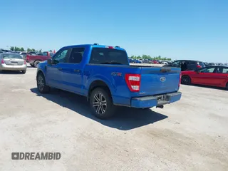 2021 Ford F-150 XL z VIN 1FTEW1CP5MKE98662, wystawiony jako IAAI lot #42077475 z przebiegiem 119 439 mil mil oraz . Historia ofert i sprzedaży dostępna na DreamBid. Obrazek 3.