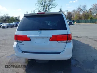 2009 Honda Odyssey EX-L with VIN 5FNRL38699B008377, listed as a IAAI auction lot 41985115 with 130,186 mi miles and . Bid and sale history available at DreamBid. Image 16.