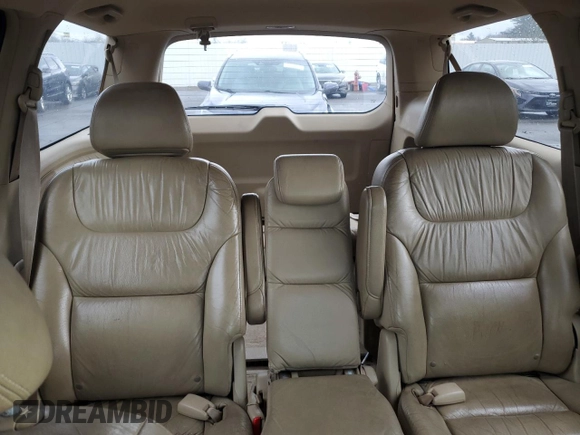 2005 Honda Odyssey EX-L with VIN 5FNRL38695B018174, listed as a Copart auction lot 45573885 with 207,393 mi miles and Salvage Title. Bid and sale history available at carsss.com. Image 10.
