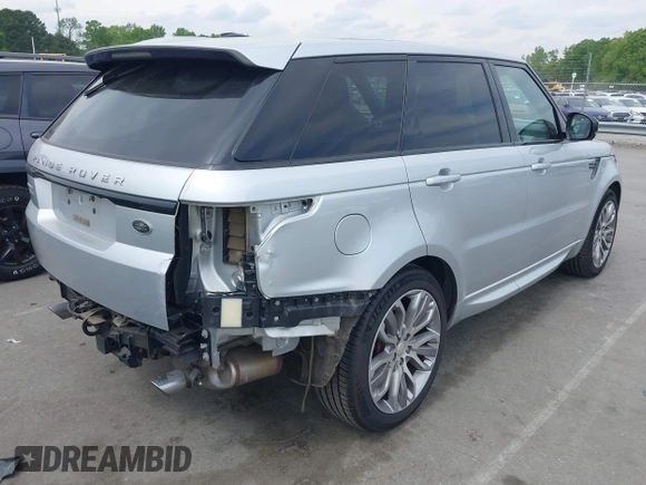 2015 Land Rover Range Rover Sport Autobiography with VIN SALWV2TF0FA602853, listed as a IAAI auction lot 41984236 with 105,491 mi miles and . Bid and sale history available at DreamBid. Image 4.