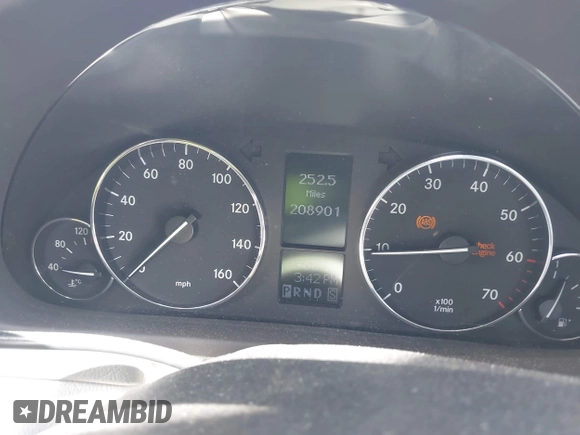 2005 Mercedes-Benz C 230 Kompressor z VIN WDBRF40J55F678252, wystawiony jako IAAI lot #42028395 z przebiegiem 208 901 mil mil oraz . Historia ofert i sprzedaży dostępna na DreamBid. Obrazek 7.