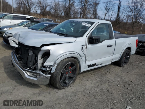 2021 Ford F-150 XL with VIN 1FTMF1C57MKD79392, listed as a Copart auction lot 49148275 with 29,241 mi miles and Salvage title. Bid and sale history available at DreamBid. Image 1.