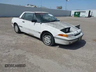1991 Mercury Capri with VIN 6MPCT01ZXM8629590, listed as a IAAI auction lot 41821813 with 162,781 mi miles and . Bid and sale history available at DreamBid. Image 1.