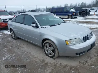 2002 Audi A6 3.0L with VIN WAULT64BX2N030130, listed as a IAAI auction lot 41626716 with 268,236 mi miles. Bid and sale history available at carsss.com. Image 1.