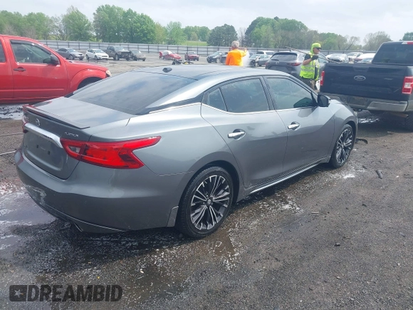 2016 Nissan Maxima SV with VIN 1N4AA6AP9GC421214, listed as a IAAI auction lot 41962643 with 62,505 mi miles and . Bid and sale history available at carsss.com. Image 4.