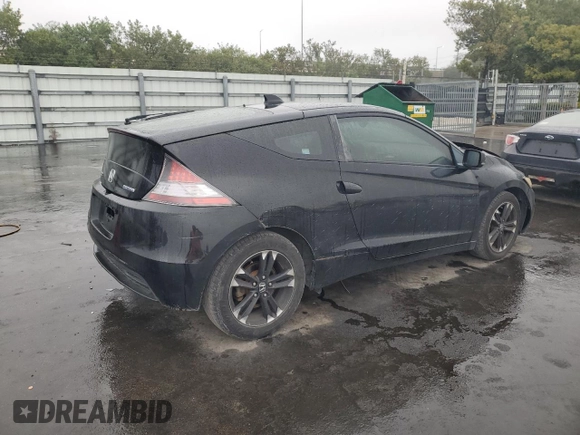 2015 Honda CR-Z with VIN JHMZF1D40FS003453, listed as a Copart auction lot 42036005 with 60,971 mi miles and Salvage Title. Bid and sale history available at carsss.com. Image 3.