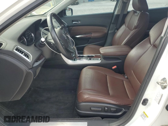 2017 Acura TLX V6 with VIN 19UUB2F36HA005932, listed as a Copart auction lot 50687615 with 91,898 mi miles and Salvage Title. Bid and sale history available at carsss.com. Image 7.