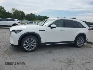 2024 Mazda CX-90 Premium z VIN JM3KKDHD3R1129365, wystawiony jako Copart lot #59273655 z przebiegiem 29 355 mil mil oraz Szkoda całkowita • Salvage title. Historia ofert i sprzedaży dostępna na DreamBid. Obrazek 1.