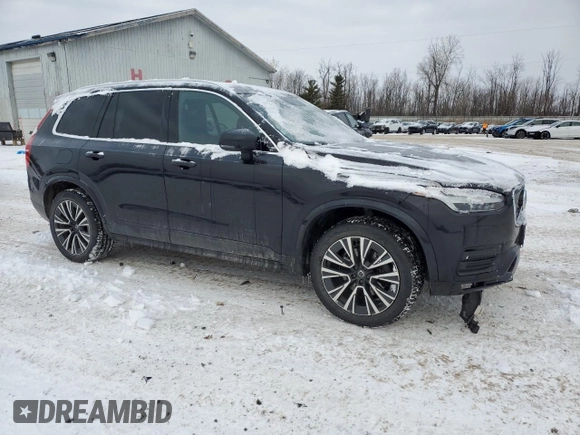 2020 Volvo XC90 Momentum with VIN YV4102PK7L1609198, listed as a Copart auction lot 88312475 with 74,743 mi miles and Salvage Title. Bid and sale history available at carsss.com. Image 4.
