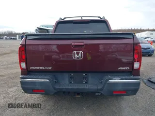 2018 Honda Ridgeline RTL-T with VIN 5FPYK3F69JB010983, listed as a IAAI auction lot 41781716 with 45,494 mi miles and . Bid and sale history available at DreamBid. Image 16.