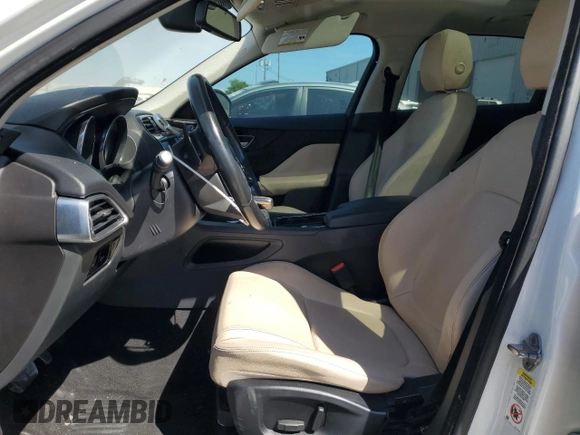 2017 Jaguar F-Pace 35t Premium with VIN SADCJ2BV1HA073273, listed as a Copart auction lot 50200855 with 98,235 mi miles and Salvage Title. Bid and sale history available at DreamBid. Image 7.