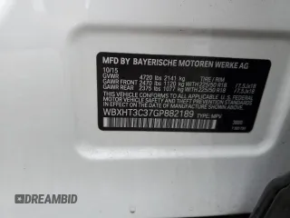 2016 BMW X1 xDrive28i z VIN WBXHT3C37GP882189, wystawiony jako Copart lot #56983985 z przebiegiem 45 700 mil mil oraz Szkoda całkowita • Salvage title. Historia ofert i sprzedaży dostępna na DreamBid. Obrazek 14.