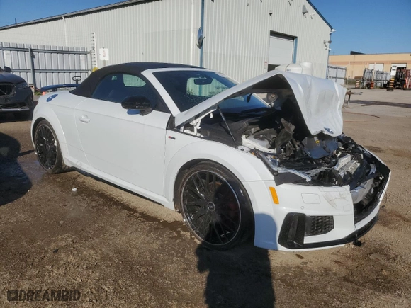 2023 Audi TT Roadster with VIN TRUTECFV7P1002454, listed as a Copart auction lot 73371014 with 12,332 mi miles and Salvage Title. Bid and sale history available at carsss.com. Image 4.