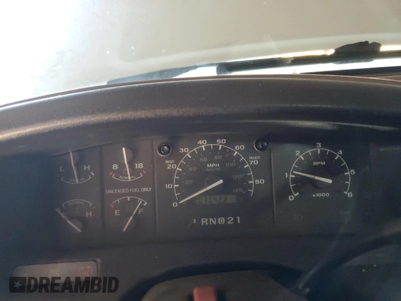 1993 Ford Bronco Custom with VIN 1FMEU15H4PLA36423, listed as a Copart auction lot 49184115 with 203,042 mi miles and Salvage Title. Bid and sale history available at carsss.com. Image 9.