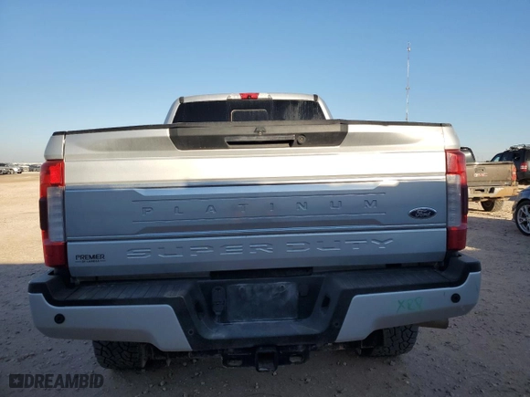 2017 Ford Super Duty F-250 SRW Lariat with VIN 1FT7W2BT2HEE63563, listed as a Copart auction lot 83480094 with 96,905 mi miles and Clean Title. Bid and sale history available at carsss.com. Image 6.
