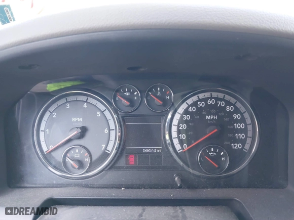 2010 Dodge Ram 1500 SLT with VIN 1D7RV1CT9AS221497, listed as a IAAI auction lot 41532326 with 188,174 mi miles. Bid and sale history available at carsss.com. Image 7.