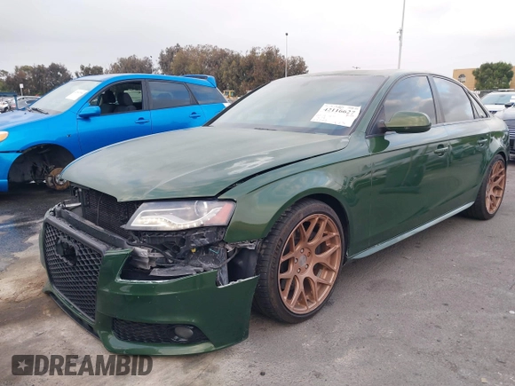 2012 Audi S4 Prestige with VIN WAUKGAFL4CA064436, listed as a IAAI auction lot 42116627 with 117,262 mi miles. Bid and sale history available at carsss.com. Image 17.