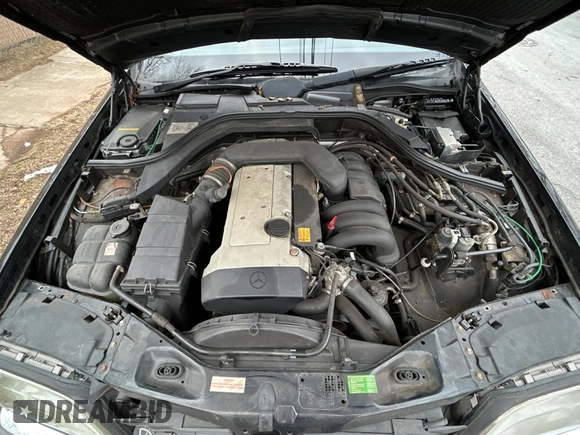 1995 Mercedes-Benz S 320 with VIN WDBGA32EXSA218724, listed as a Copart auction lot 88702025 with 162,400 mi miles and Clean Title. Bid and sale history available at DreamBid. Image 7.