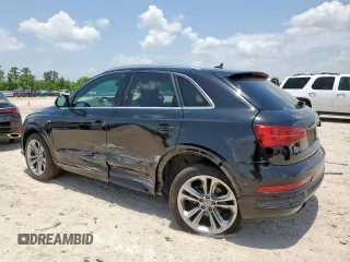 2016 Audi Q3 Prestige with VIN WA1FFCFS3GR020455, listed as a Copart auction lot 59219665 with 93,480 mi miles and Salvage title. Bid and sale history available at DreamBid. Image 2.